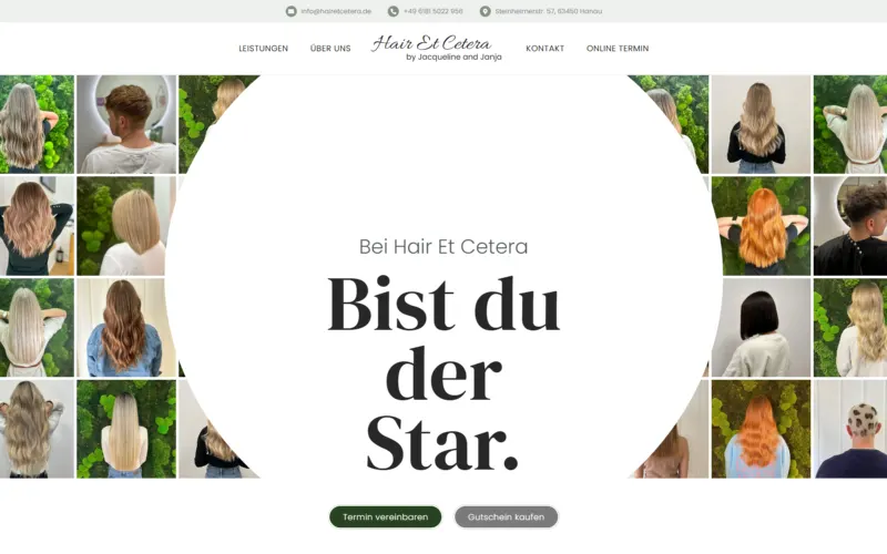 Website Hair Et Cetera