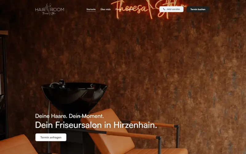Website Hairroom Stöhr